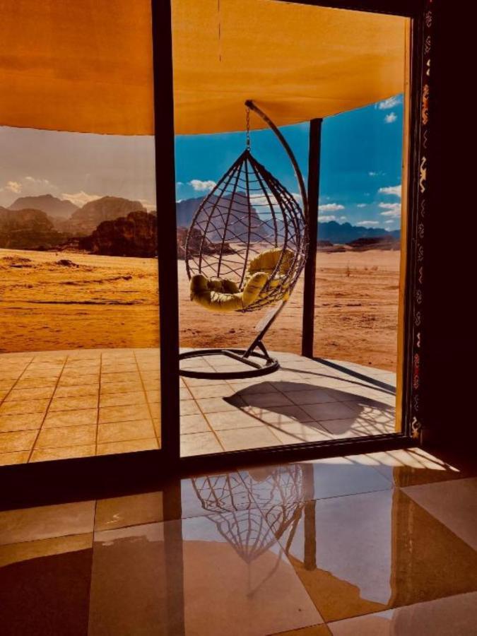 Bed and Breakfast Calm Camp Wadi Rum Exterior foto