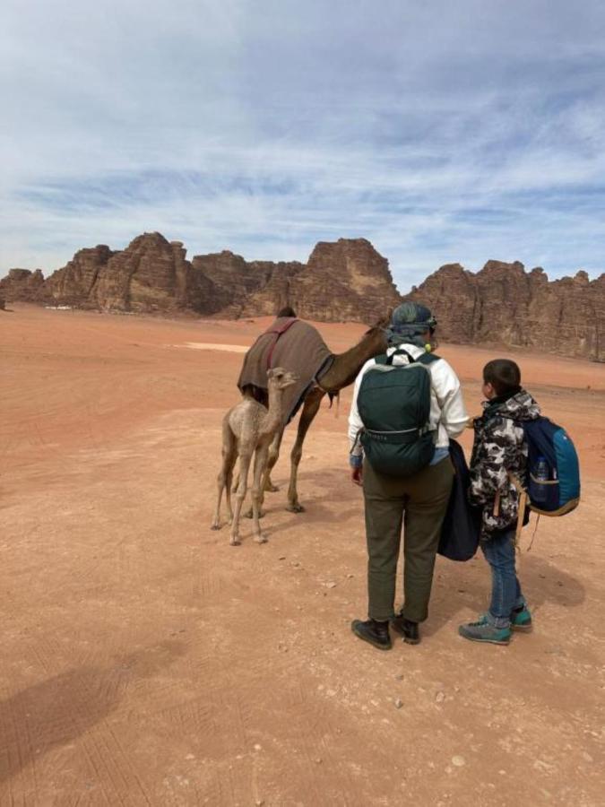 Bed and Breakfast Calm Camp Wadi Rum Exterior foto