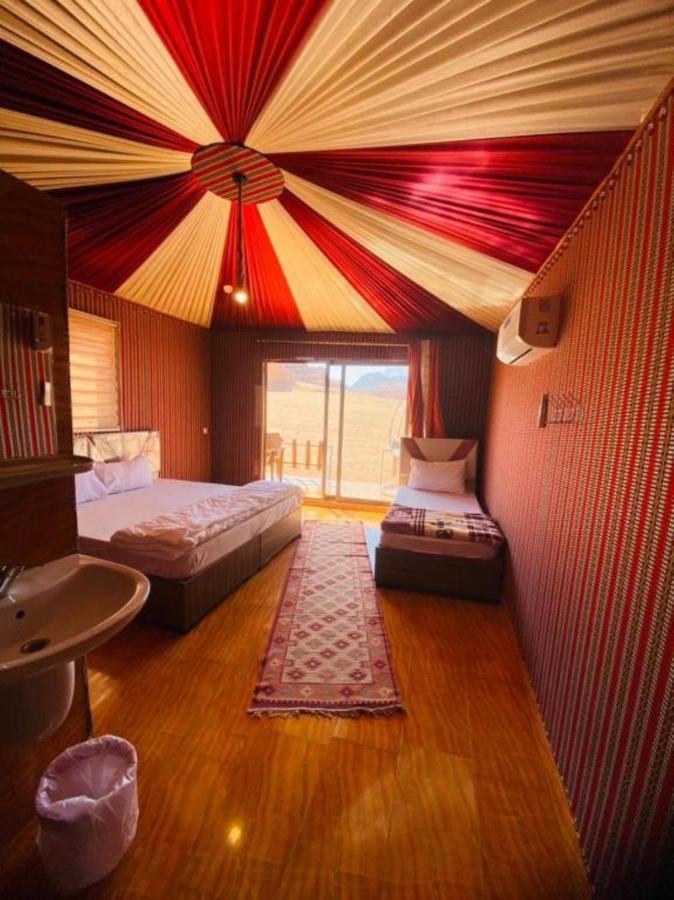 Bed and Breakfast Calm Camp Wadi Rum Exterior foto