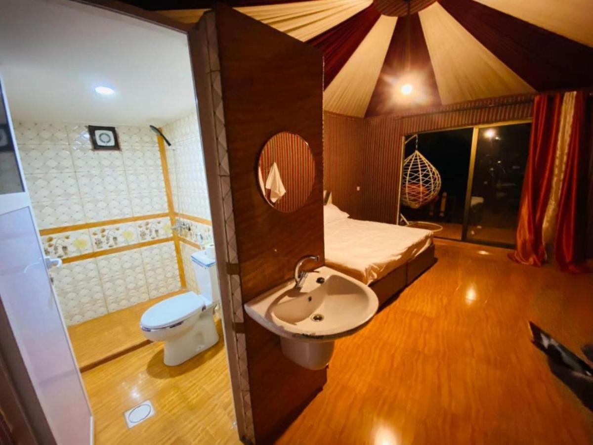 Bed and Breakfast Calm Camp Wadi Rum Exterior foto