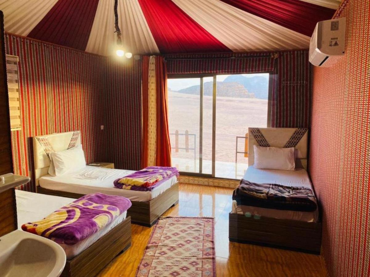 Bed and Breakfast Calm Camp Wadi Rum Exterior foto