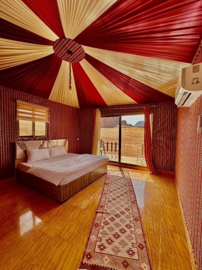 Bed and Breakfast Calm Camp Wadi Rum Exterior foto