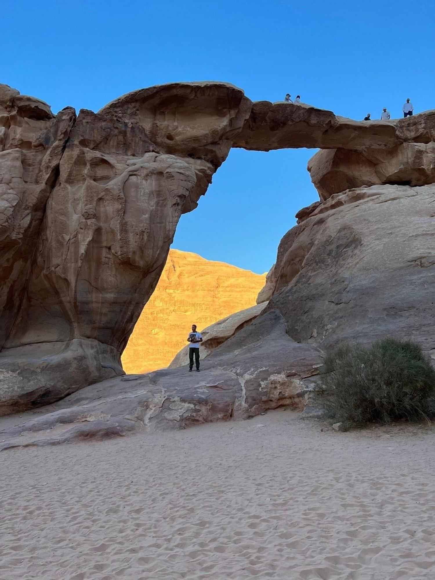 Bed and Breakfast Calm Camp Wadi Rum Exterior foto