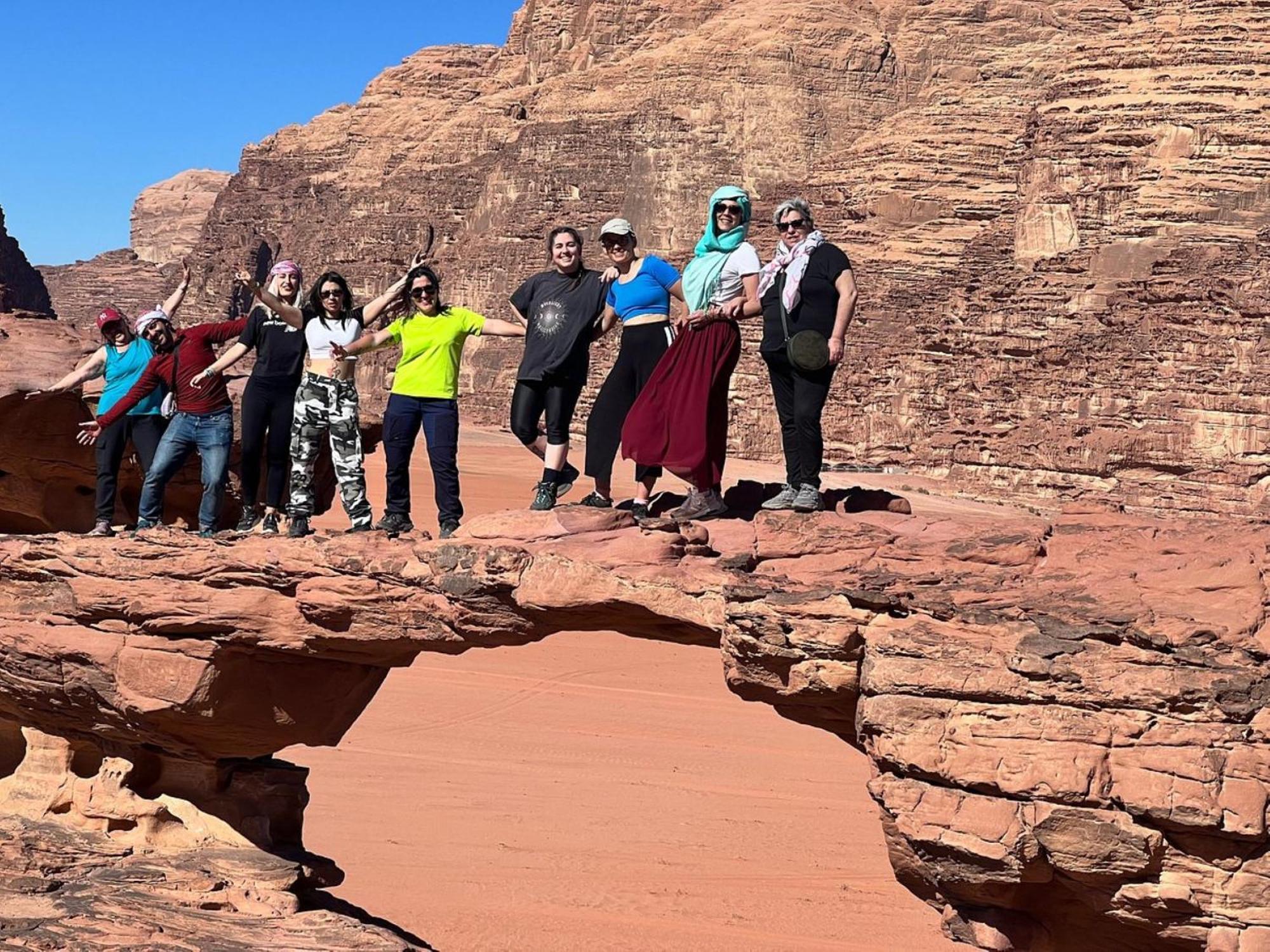 Bed and Breakfast Calm Camp Wadi Rum Exterior foto