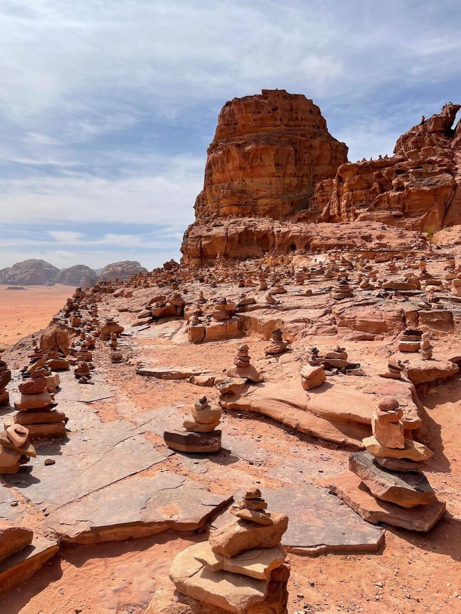 Bed and Breakfast Calm Camp Wadi Rum Exterior foto